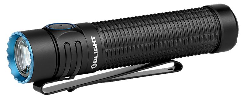 Olight Warrior Mini 3 Flashlight, 1750 Lumens, Black Finish, White LED (WARRIORMINI3BK)