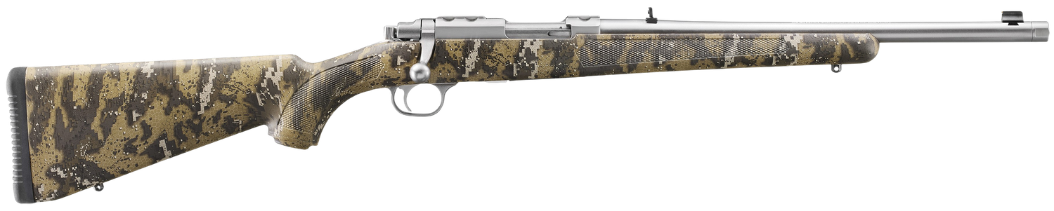 Ruger 77/44 Rifle 7426, 44 Remington Magnum, 16.60", Desolve Bare Reduced Camo Synthetic Stock, 4 Rds