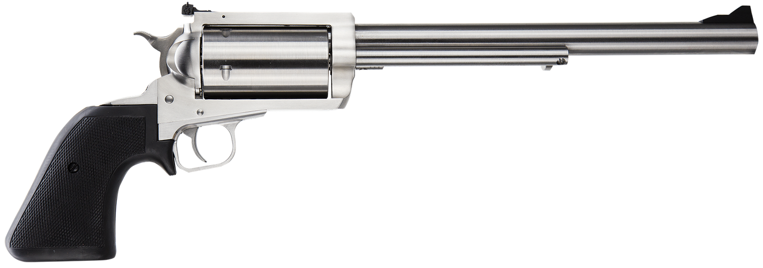 Magnum Research BFR Revolver BFR45/70, 45-70 Govt, 10", Hogue Rubber Grip, Stainless Finish, 5 Rd