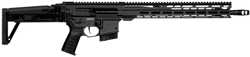 CMMG Dissent MK4 Rifle 60AA90CAB, 6mm ARC, 16.10", Side Folding Stock, 10 Rds