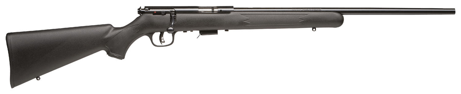 Savage 93R17F Rimfire Rifle 96709, 17 HMR, 20.75", Bolt Action, Black Syn Stock, Blue Finish, Accutrigger, 5 Rds