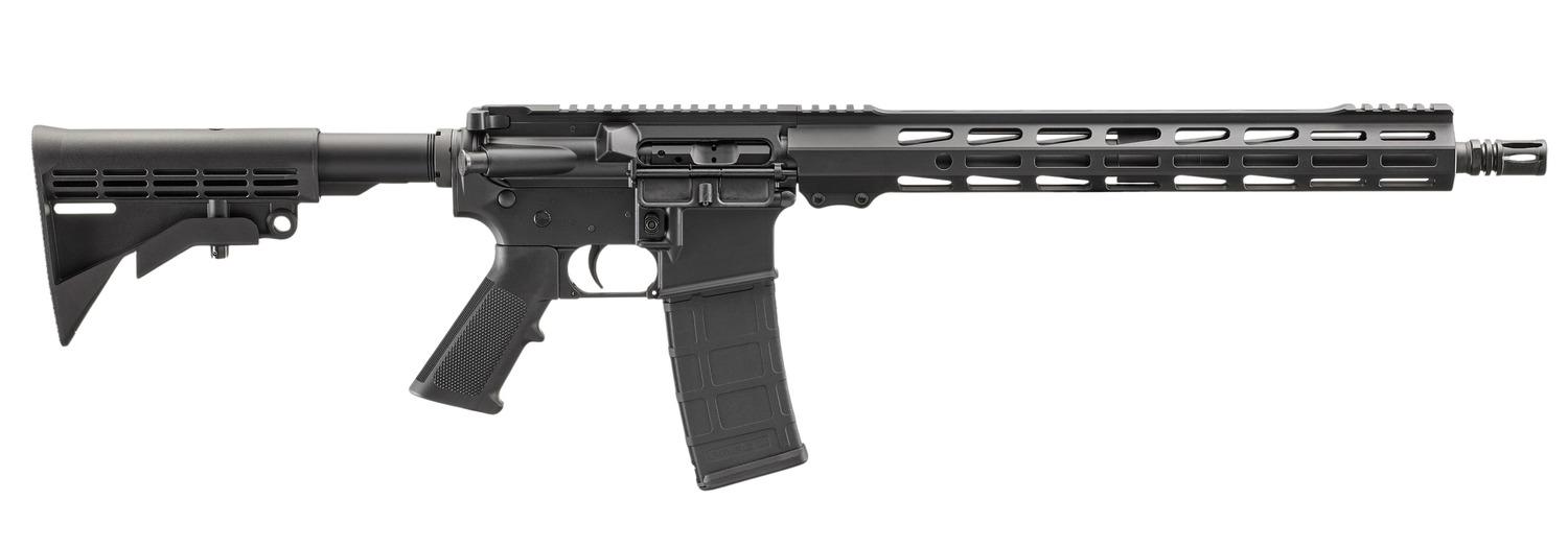 Ruger Harrier Semi-Auto Rifle 28601, 5.56 NATO, 16.10", Mil-Spec Stock, Black Hardcoat Anodized Finish, GI Single Stage Trigger, 30 Rds