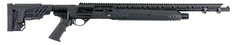 Hatfield Gun Company SAS USA12TT Semi-Auto Shotgun USA12TT, 20", 3" Chmbr, Black Adjustable Synthetic Stock, 4 Rds