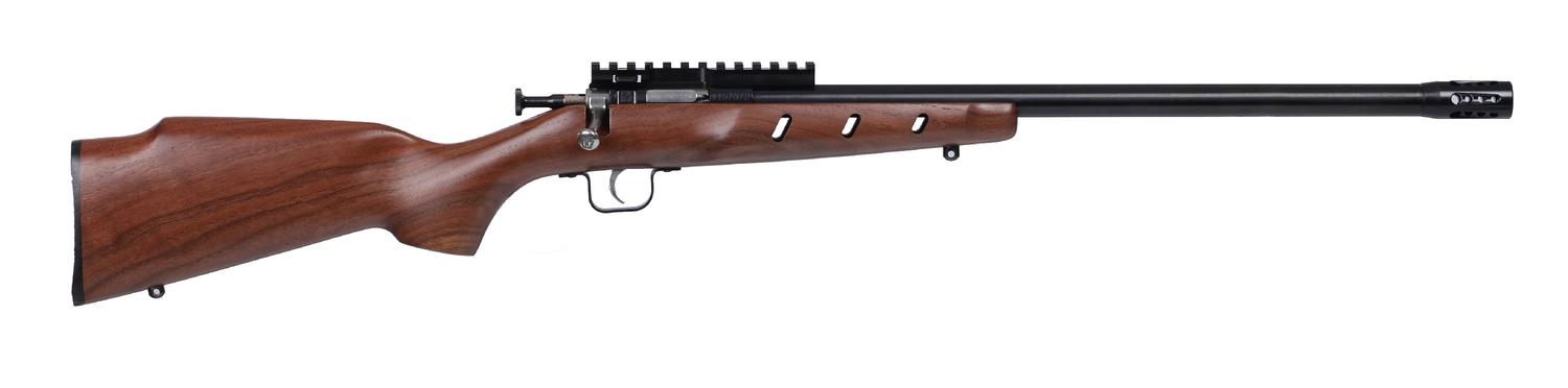 Keystone Sporting Crickett Precision Rifle Rifle KSA2449, 22LR, 16.125", Wood Custom Wood Stock, 1 Rd