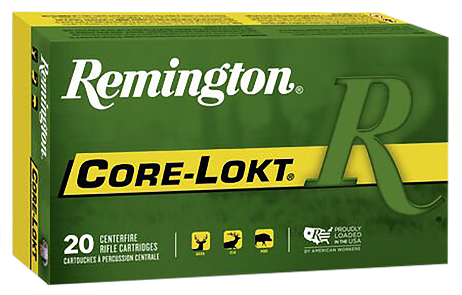 Remington Core-Lokt Rifle Ammunition 27941, 450 Bushmaster, SP, 300 gr, 2040 fps, 20 Rd/Bx