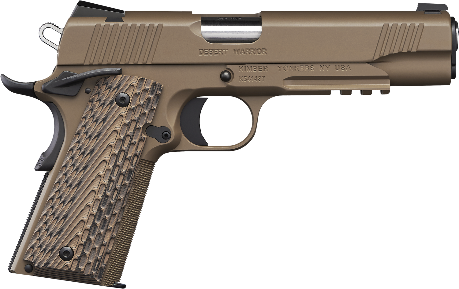 Tisas 1911 Devil Ray Pistol 10100102, 45 ACP, 4.25in, Black