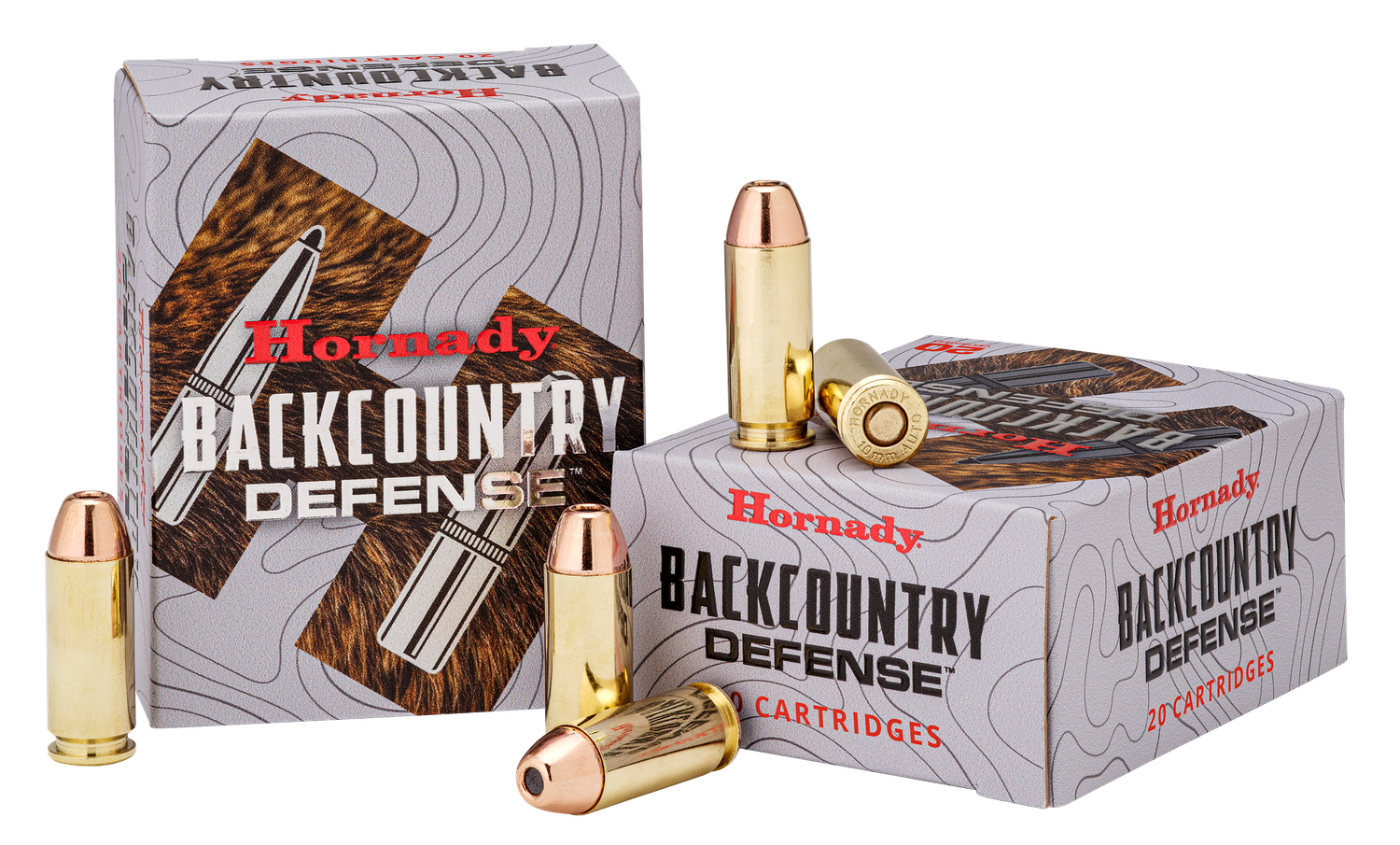 Hornady Back Country Pistol Ammunition 92528, 500 S&W Mag, 500 gr, 20 Rd/Bx
