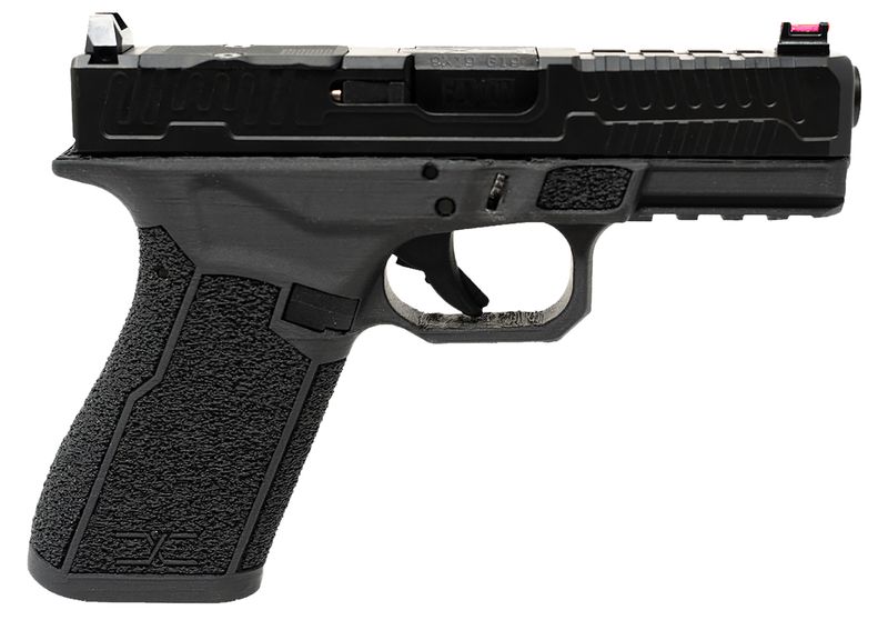 Faxon FX-19 Patriot-X Gen 2 Pistol FX-19X-P-02, 9mm Luger, Black Textured, 15 Rds
