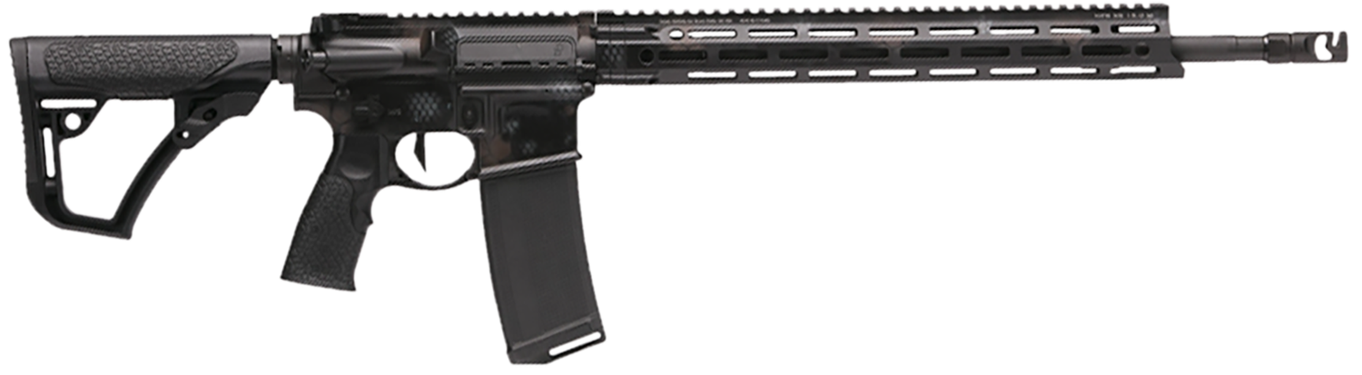 Daniel Defense DDM4 V7 Pro Rifle 0212802364047, 5.56 NATO, 18", 6-Position Black Stock, Rattlecan Cerakote Finish, 30 Rds