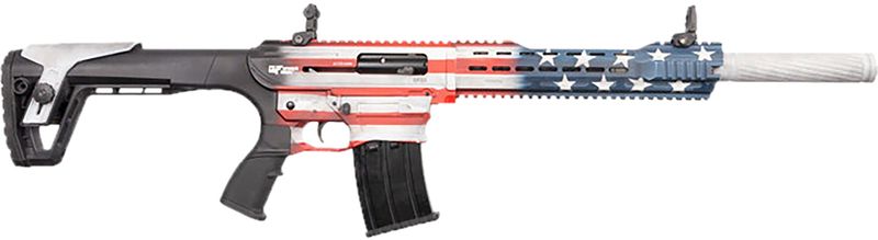 GForce GF25 Semi-Auto Shotgun GF2512USA, 12 Gauge, 20", 3" Chmbr, Black Adjustable Synthetic Stock, 5 Rds