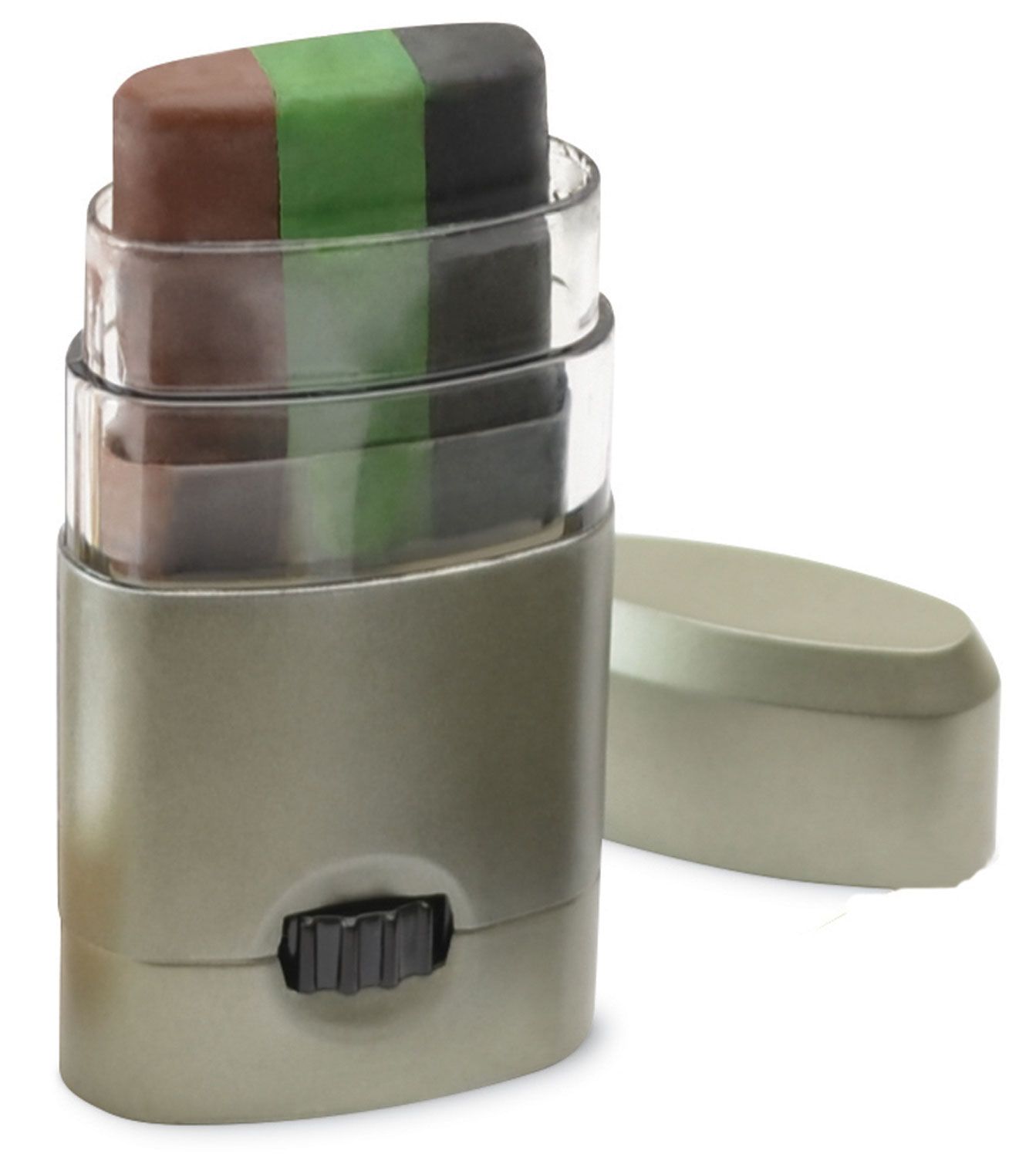 HME Camo Face Paint Stick Black/Brown/Dark Green, CMOFPDS