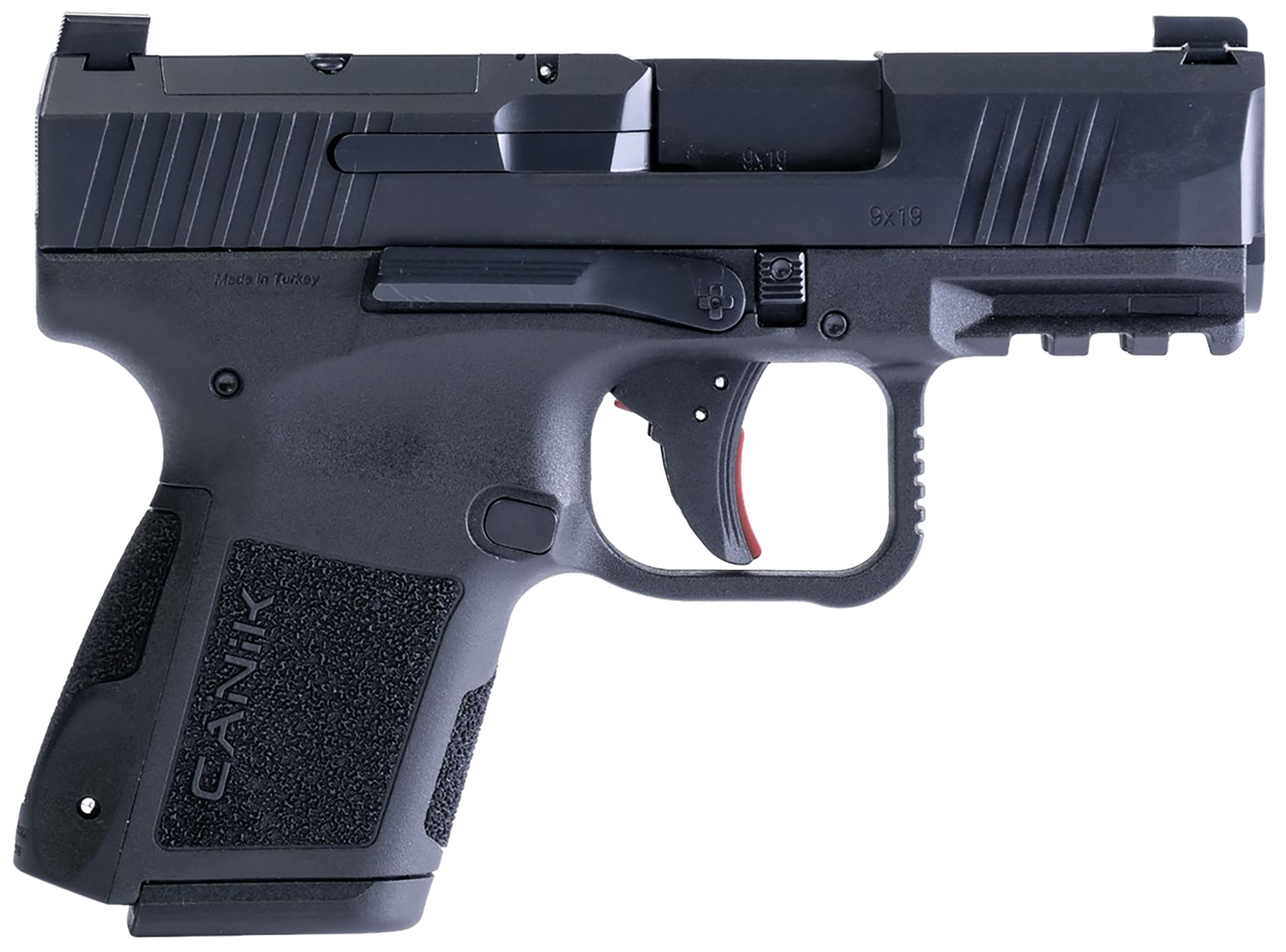 Century Mete MC9 Optic Ready Pistol HG7651N, 9mm Luger, 3.18in, Black Polymer Grips, Black Finish, 10 Rds