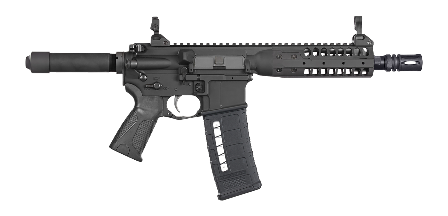 LWRC SIX-8 Pistol SIX8PRB8, 6.8 SPC, 8.5", Black Finish, 30 Rds