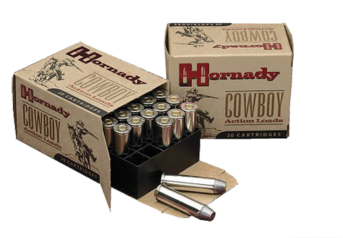 Hornady Cowboy Handgun Ammunition 9075, 44-40 Winchester, Cowboy, 205 GR, 725 fps, 20 Rd/bx