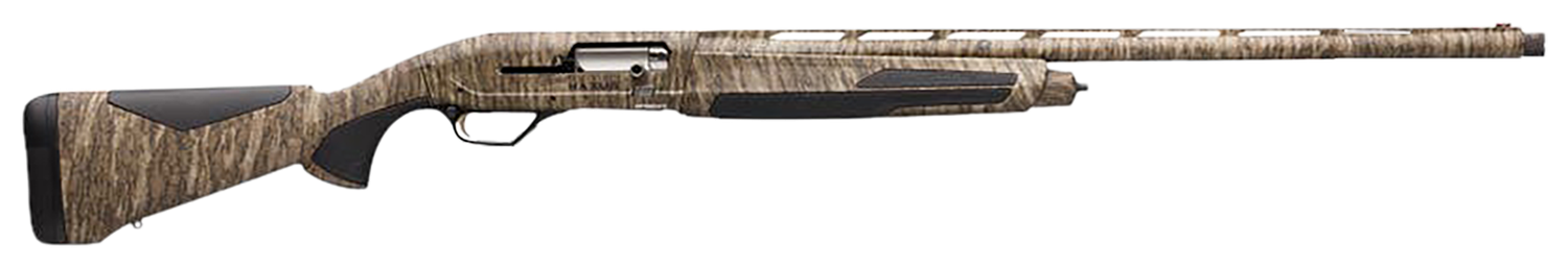 Browning Maxus II Shotgun 011702204, 12 Ga, 28", 3 1/2" Chmbr, Mossy Oak Bottomland Finish, 4+1 Rds