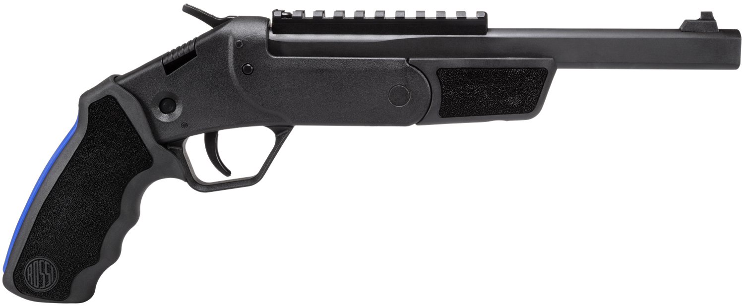 Rossi Brawler Single Shot Pistol SSPB9BK, 410/45 Long Colt, 9 in, Rubber Grip, Black Finish