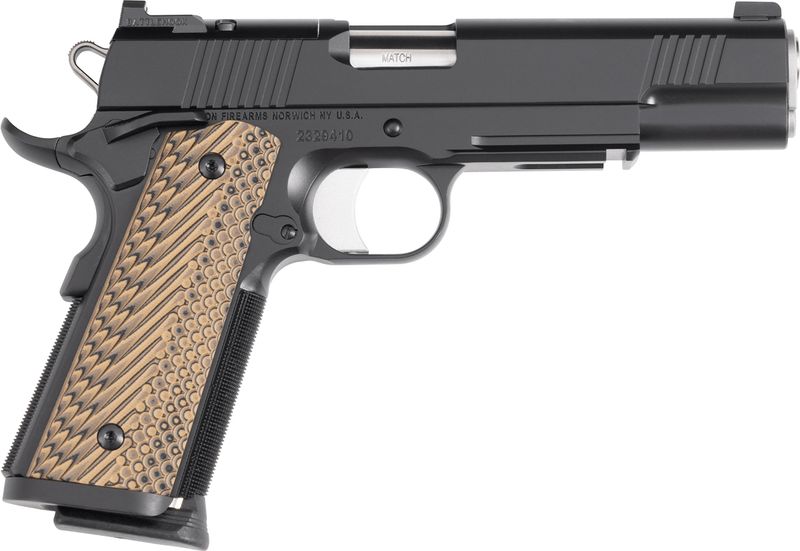 CZ-USA Specialist Pistol 01796, 9mm Luger, 5in, Black/Brown G10 Grips, Black Duty Finish, 10 Rds