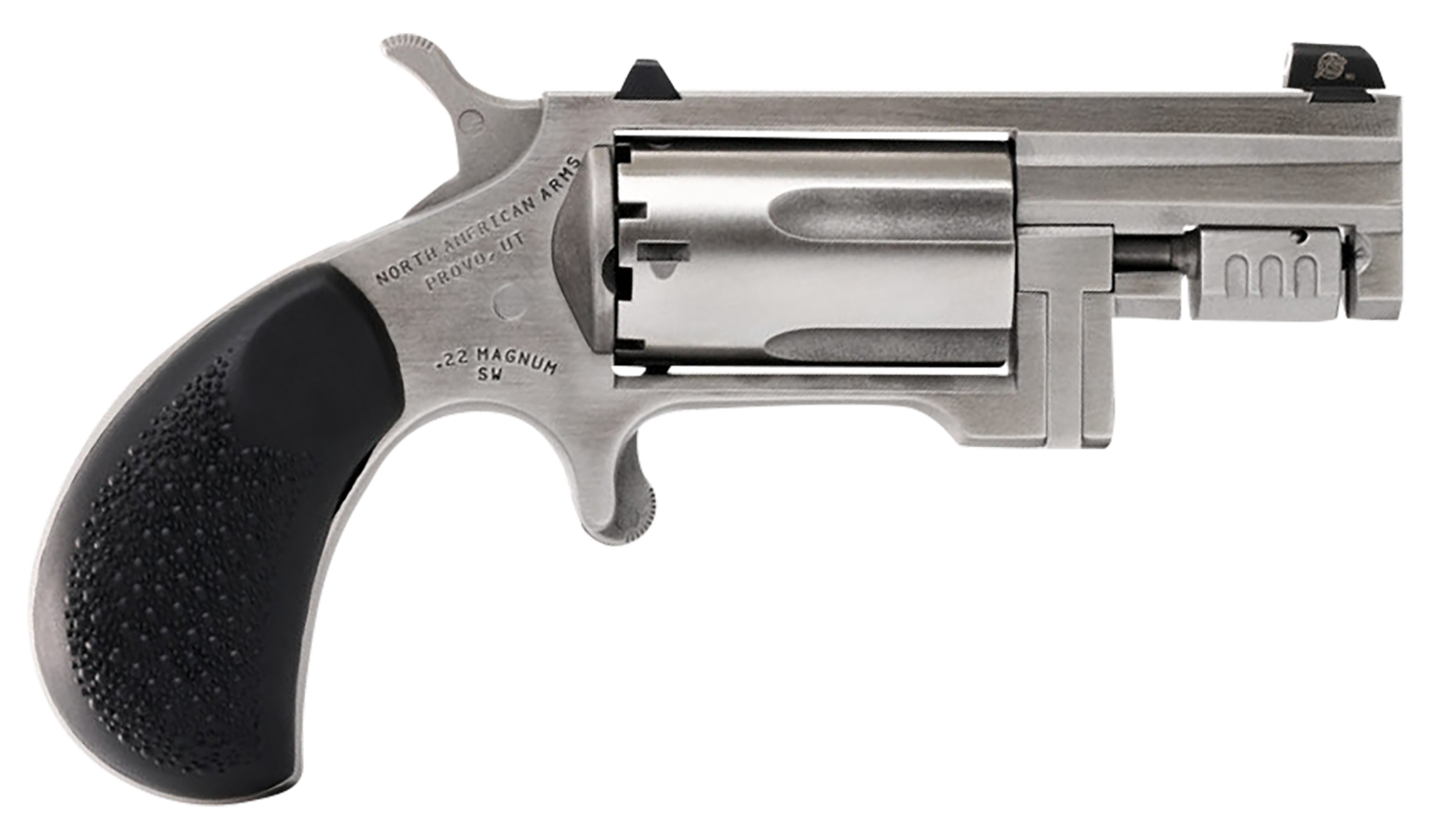 North American Sentinel Revolver SNT, Sentinel, 1.425in, Slip-on Rubber Pebble, 5 Rds