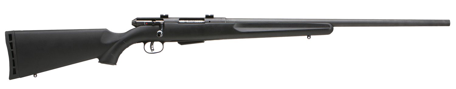 Savage 25 Walking Varminter Bolt Action Rifle 19740, 17 Hornet, 22", Synthetic Stock, Black Finish, 4 Rd