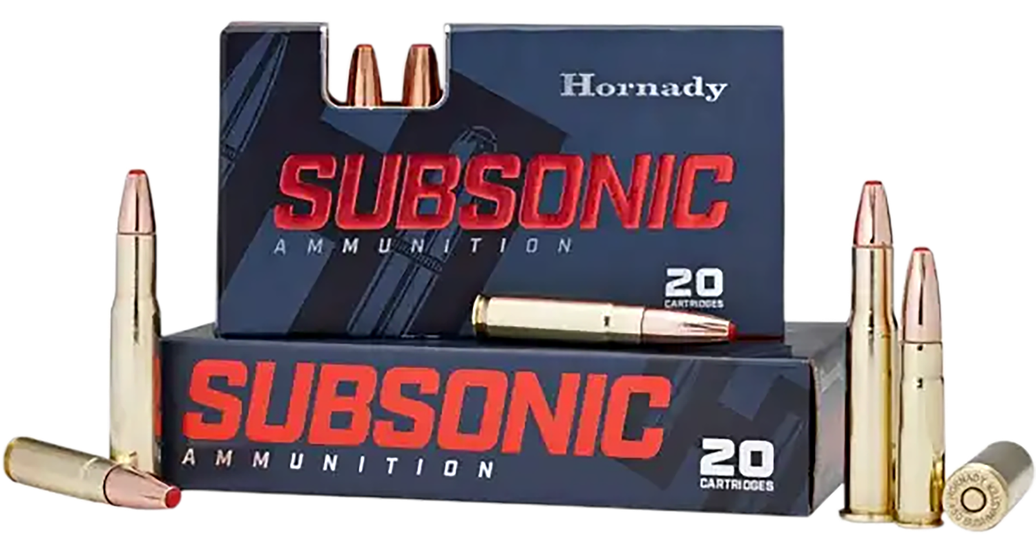 Hornady Sub-X Rifle Ammunition 82247, 450 Bushmaster, Sub-X, 395 GR, 20 Rd/bx