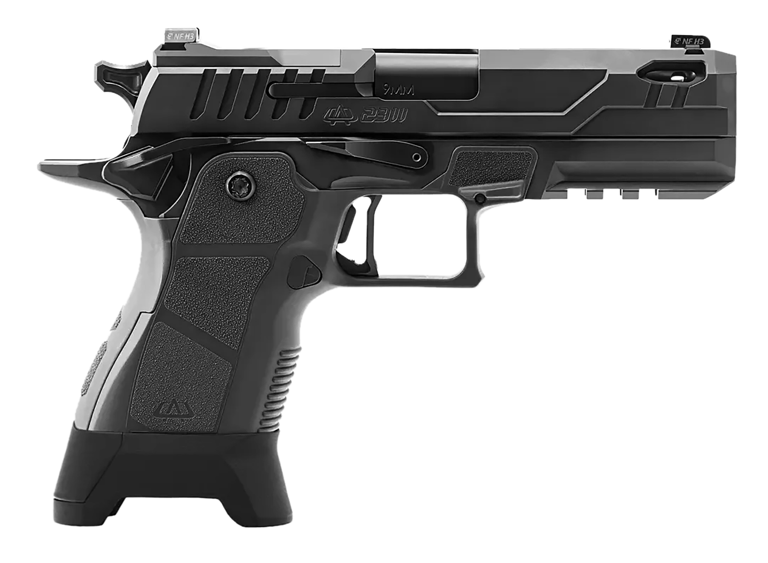 OA DEFENSE 2311 Pro Plus w/Kit Optic Ready Pistol OA2311CPROPLSBLKPRT17, 9mm Luger, 4.25in, Black Metal Module, Black Finish, 17 Rds