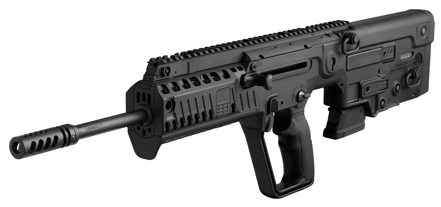 IWI Tavor X95 NJ/MD Compliant Semi-Auto Rifle XB18RS, 5.56x45mm NATO, 18.50", Fixed Bullpup Stock, 10 Rds