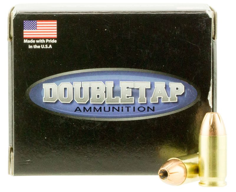 DoubleTap Defense Controlled Expansion Pistol Ammunition 380A95CE, 380 ACP, Jacketed Hollow Point (JHP), 95 GR, 975 fps, 20 Rd/bx