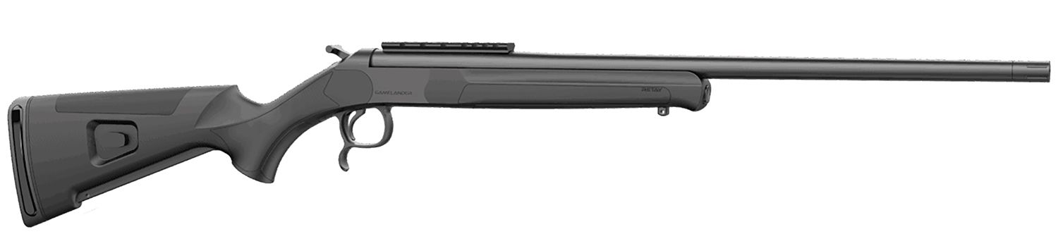 Retay USA Gamelander Single Shot Shotgun GML410BLK, 410 Gauge, Black Synthetic Stock, 1 Rd