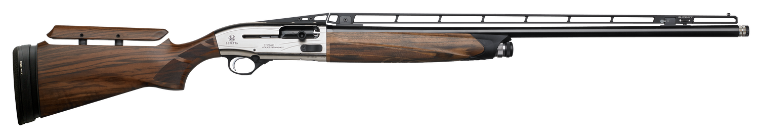 Beretta A400 Xcel Multitarget KO Sporting Shotgun J40CT10, 12 Gauge, 30", 3" Chmbr, Walnut Stock, Silver Receiver Finish