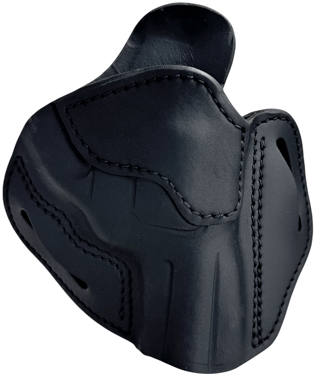 1791 Gunleather Revolver Holster, Stealth Black, Right Hand, Size 4.3 (RVH43SBLR)