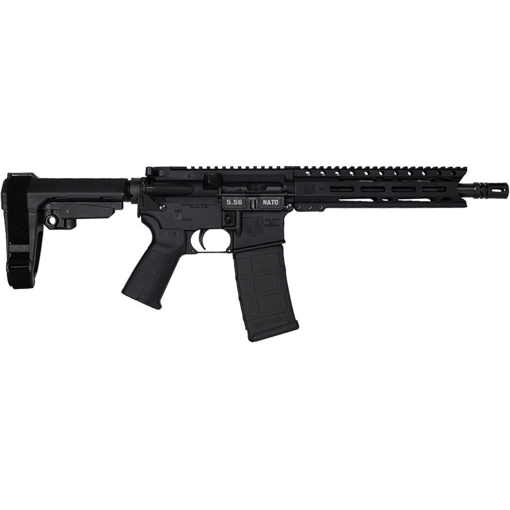 Diamondback Carbon DB15 Pistol DB1916K001, 5.56 NATO, 10in, SB Tactical SBA3 Brace, 30 Rds