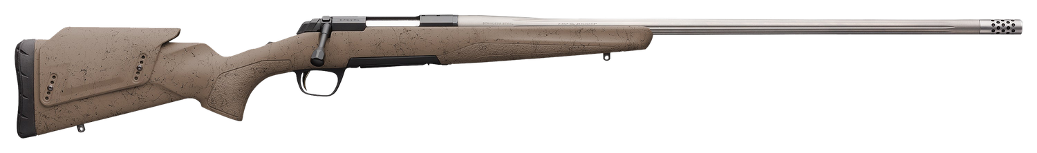 Browning X-Bolt Western Hunter Long Range Rifle 035514294, 6.5 PRC, 26", FDE Stock, Blued Finish, 3 Rds
