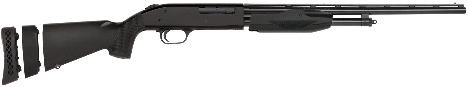 Mossberg 510 Mini Super Bantam Pump Action Shotgun 50358, 410, 18 1/2 in, 3 in Chmbr, Adj. Synthetic Stock, Blue Finish