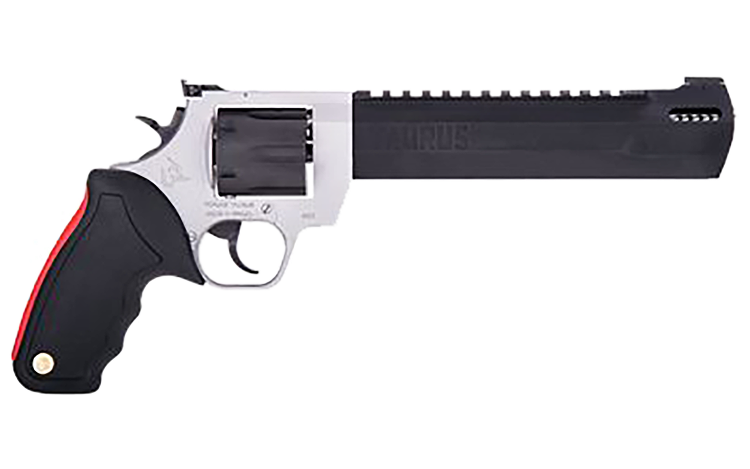Taurus Raging Hunter Revolver 2500105RH, 500 S&W Mag, 10", Black Rubber Grips, Matte Black Finish, 5rd