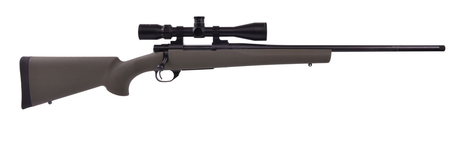 Howa M1500 Gamepro 2 Rifle HGP265G, 6.5 Creedmoor, 22", Synthetic Green Hogue Overmold Stock, 4 Rds