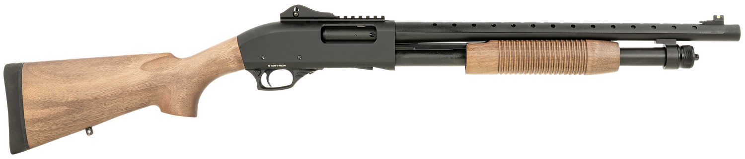 Tokarev TX3 Pump Shotgun 21000408, 12 Gauge, 18.50", 3" Chmbr, Turkish Walnut Stock, 5 Rds