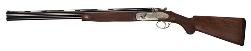 Bettinsoli USA Overland EELL Break Open Shotgun BOLL122822, 12 Ga, 28", 3" Chmbr, Hand Oiled Turkish Walnut Stock, 2 Rds