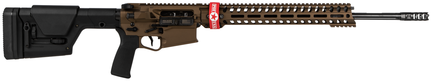 POF Revolution Gen4 Direct Impingement Semi-Auto Rifle 01567, 6.5 Creedmoor, 20", Bronze Finish, 20 Rds