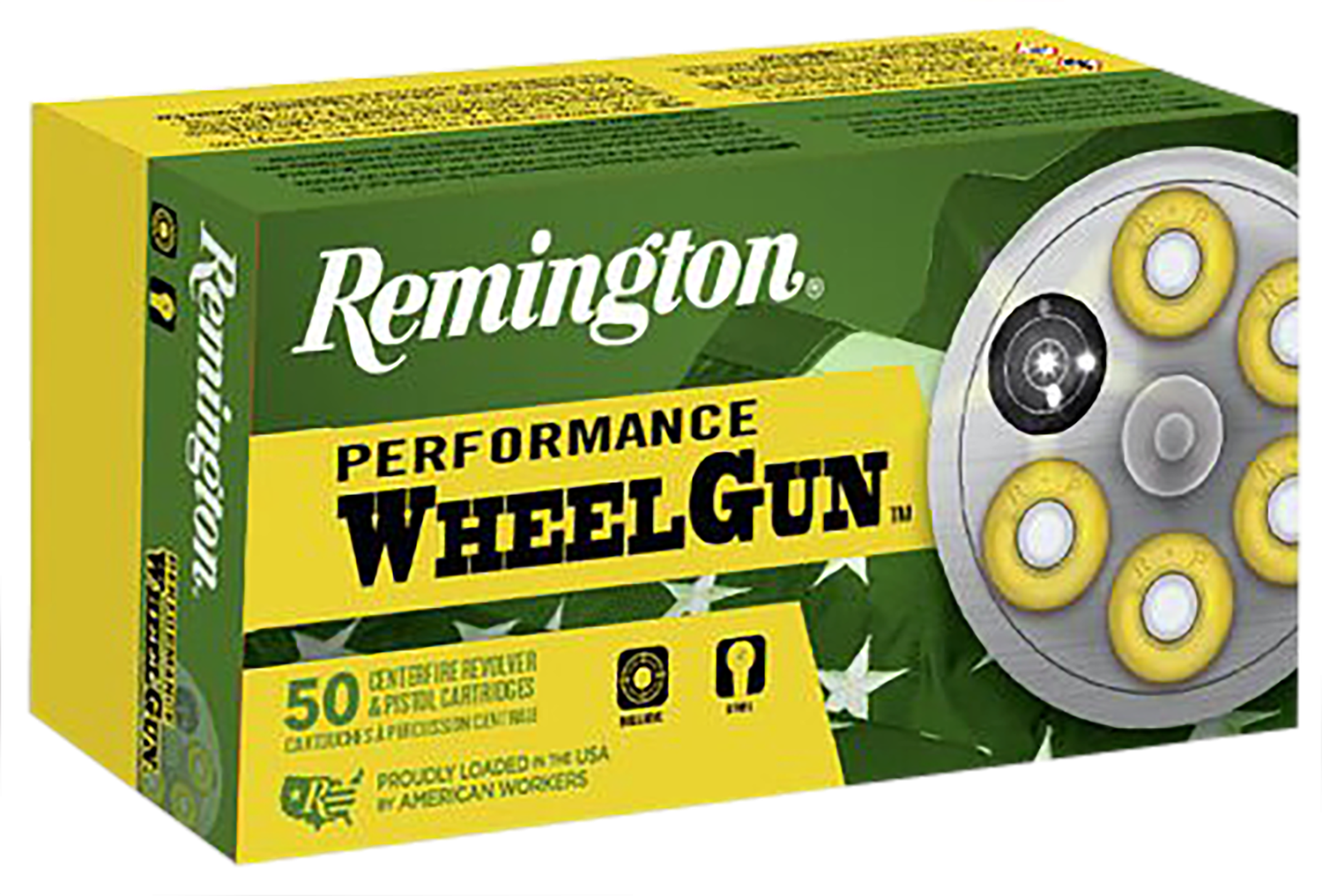 Remington Performance Wheelgun Ammunition RPW32SW, 32 S&W, Lead Round Nose (RN), 88 GR, 50 Rd/bx