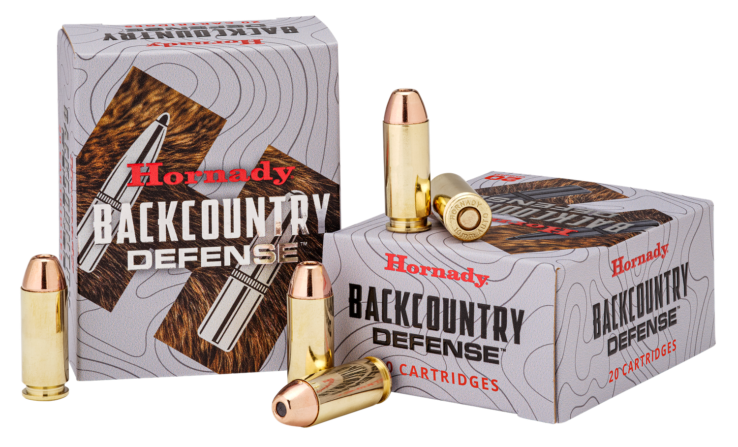 Hornady Back Country Pistol Ammunition 91558, 460 S&W Mag, 300 gr, 1950 fps, 20 Rd/Bx