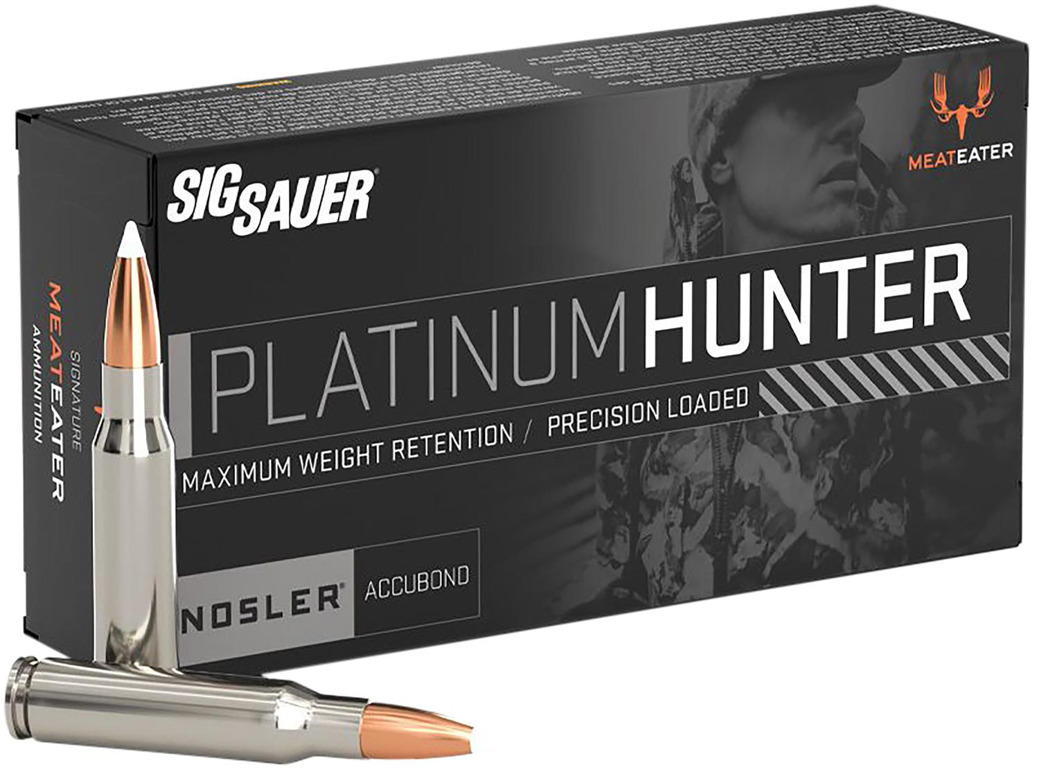 Sig Platinum Hunter Rifle Ammunition E3006PH18020, 30-06 Springfield, 180 gr, 20 Rd/Bx