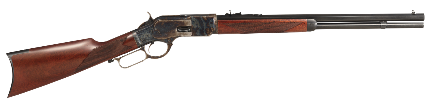 Taylors 1873 Lever Action Rifle 2043, 357 Magnum, 20", Walnut Stock, Case Hardened Finish, 10 Rds