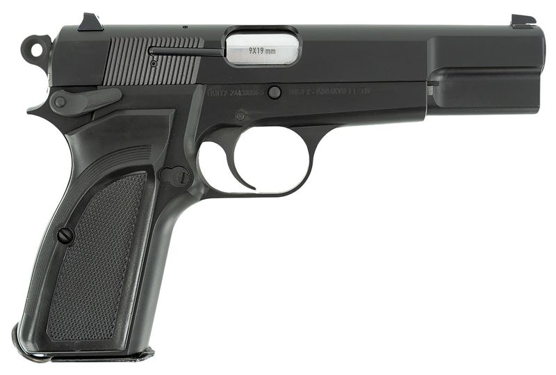 Tisas L9A1 L9A1 Pistol 12000000, 9mm Luger, 4.70in, Black Chrome Finish, 15 Rds