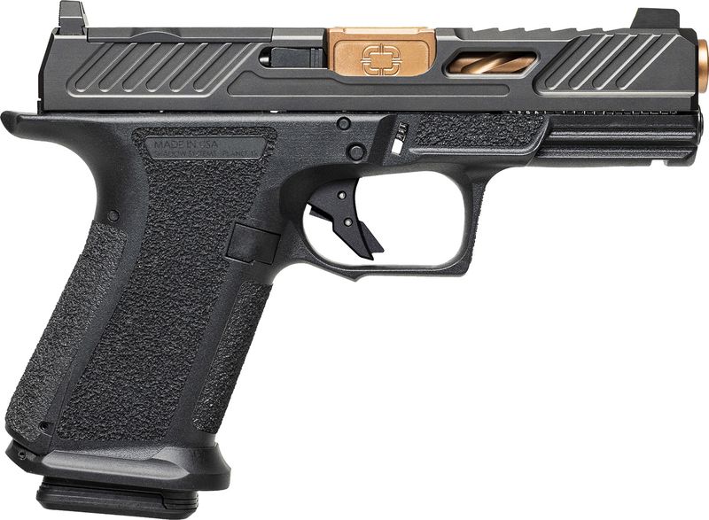 Shadow Systems MR920 Elite Optic Ready Pistol SS1011, 9mm Luger, 4in, Black Interchangeable Backstrap, Black Finish, 15 Rds