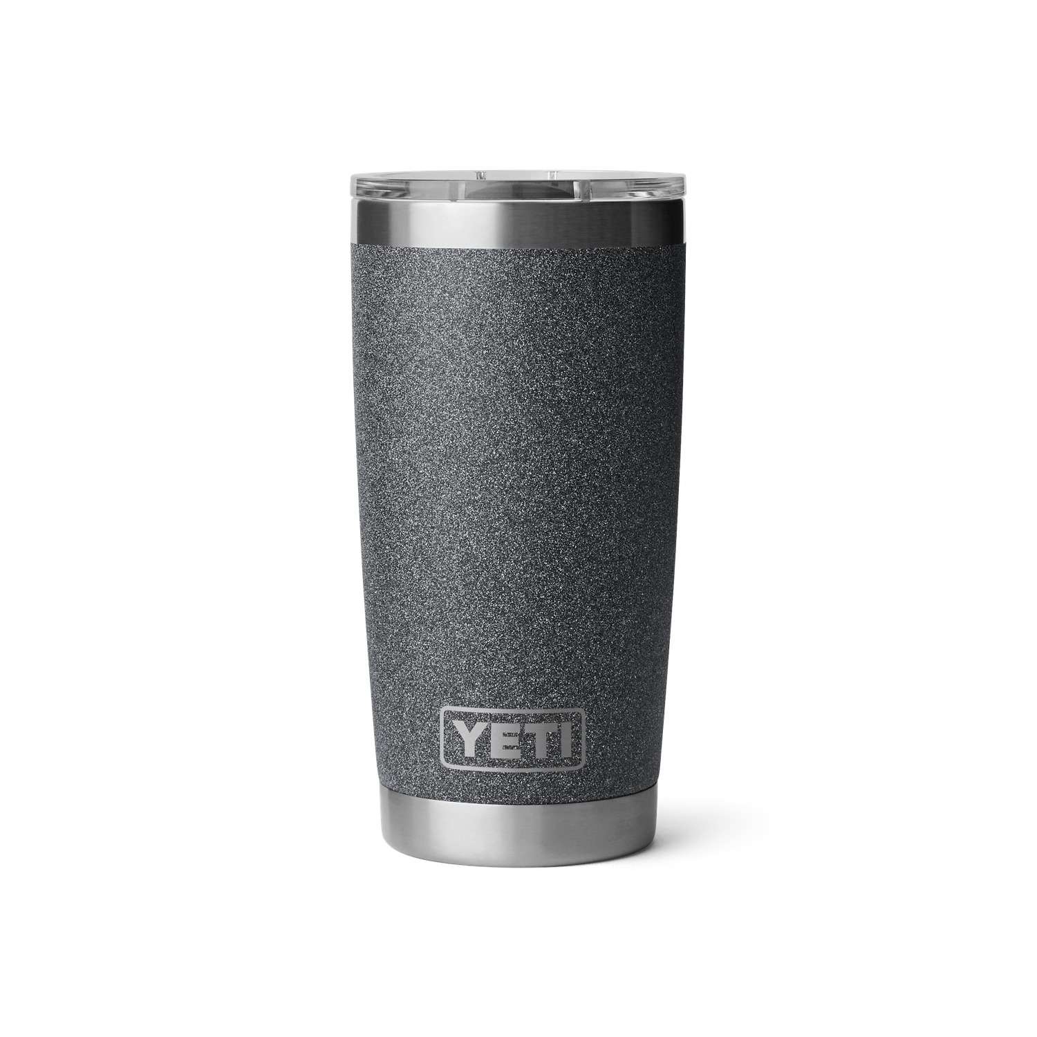 Yeti Rambler Tumbler 20oz Stainless Steel Cup, Black Stone (21071507593)