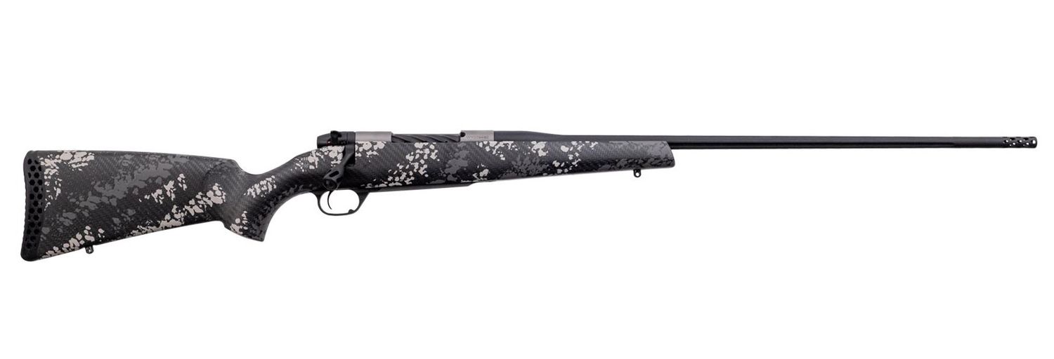 Weatherby Mark V Backcountry Ti 2.0 Rifle MBT20N240WR6B, 240 Weatherby Mag, 24", Grey/white Carbon Fiber Camo Stock, 5 Rds