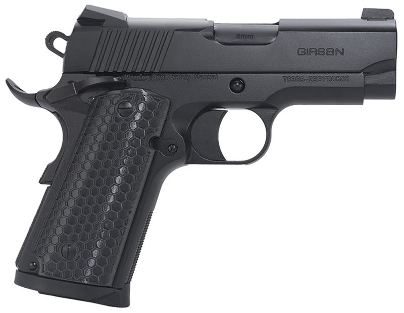 EAA MC1911 SC Untouchable Pistol 392050, 45 ACP, 3.40in, Black Polymer Grips, Black Finish, 6 Rds