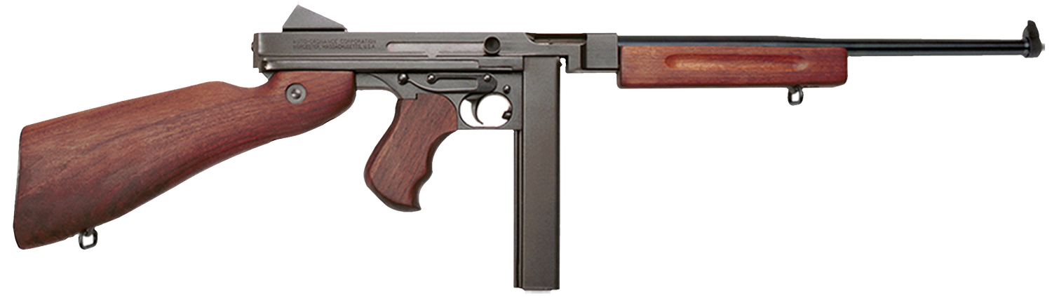 Thompson M1 Carbine Rifle TM1, 45 ACP, 16 1/2 in, Semi-Auto, Walnut Stock, Blue Finish, 30 Rds