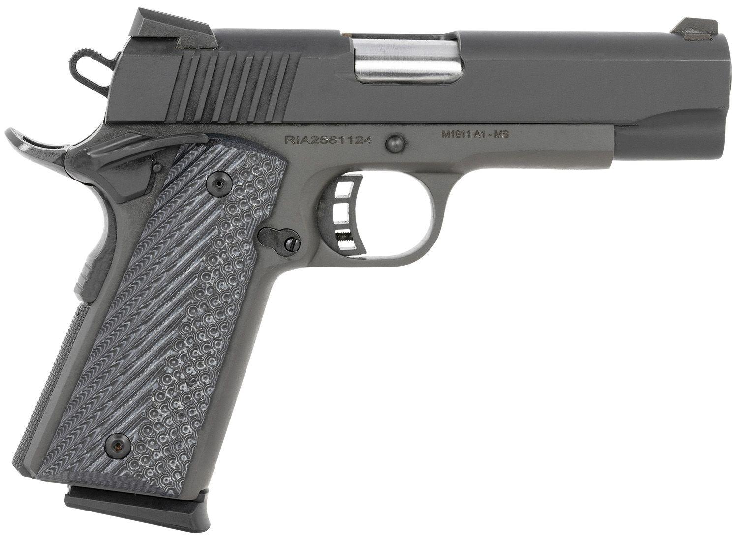 Rock Island Armory M1911-A1 Standard MS Pistol 51531, 45 ACP, 4.30