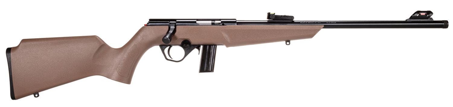 Rossi RB22 Compact Rifle RB22L1611FDE, 22LR, 16.5", Synthetic FDE Monte Carlo Stock, 10 Rds